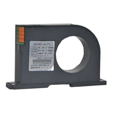 Acrel BA20-AI/I 150A perforated AC current transmitter with analog output 4-20mA