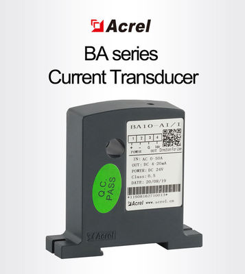 Acrel BA20-AI/I 150A perforated AC current transmitter with analog output 4-20mA