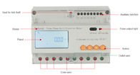 Three Phase AC220V 50Hz Din Rail Electric Meter Monitoring Device